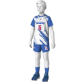 VOL-K01.0 Волейболист Футболка FUT-F-U-K01 и Шорты В1 VOL-SH-U-K01 Цельные Перед