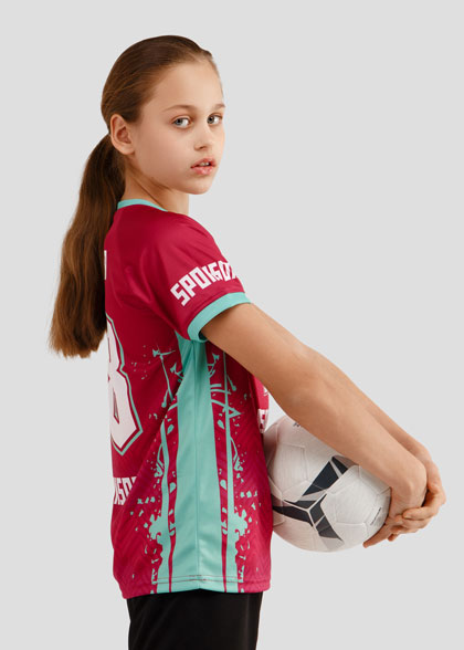 Футбольная майка детская FUT-K09.1-SUBL